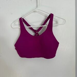 Athleta Magenta Sports Bra